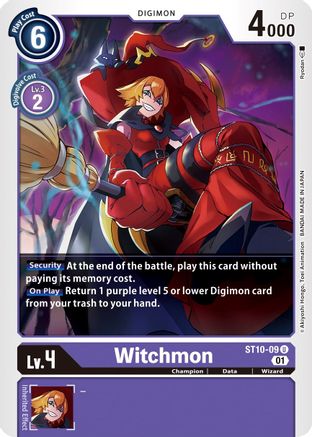 Witchmon (ST10-09) [Starter Deck 10: Parallel World Tactician] - Deck Out Gaming