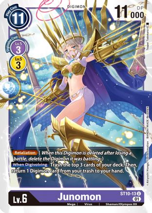 Junomon (ST10-13) [Starter Deck 10: Parallel World Tactician] - Deck Out Gaming