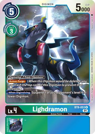 Lighdramon (BT8-053) [New Awakening] Foil - Deck Out Gaming