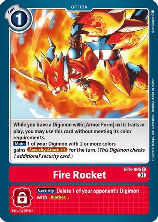 Fire Rocket (BT8-095) [New Awakening] - Deck Out Gaming