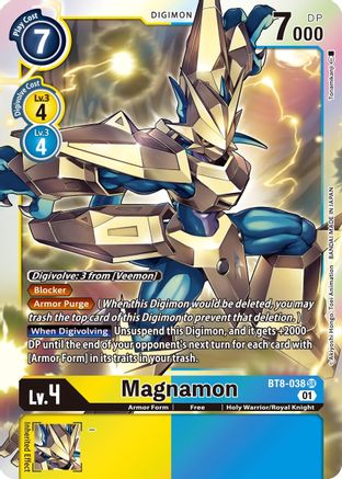 Magnamon (BT8-038) [New Awakening] Foil - Deck Out Gaming