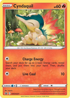 Cyndaquil - SWSH221 (SWSH221) [SWSH: Sword & Shield Promo Cards] Holofoil - Deck Out Gaming