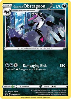 Galarian Obstagoon - SWSH193 (SWSH193) [SWSH: Sword & Shield Promo Cards] - Deck Out Gaming