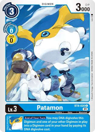 Patamon (BT8-020) [New Awakening] - Deck Out Gaming