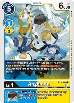 Angemon (BT8-024) [New Awakening] - Deck Out Gaming