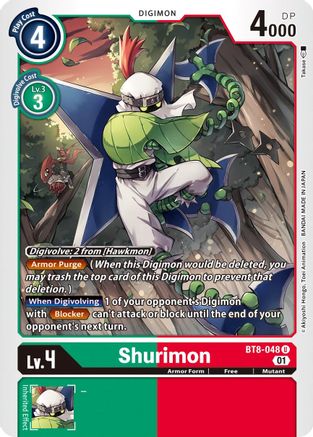 Shurimon (BT8-048) [New Awakening] - Deck Out Gaming