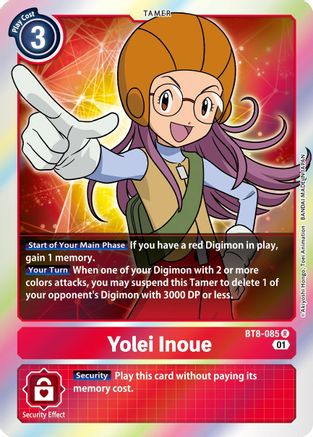 Yolei Inoue (BT8-085) [New Awakening] Foil - Deck Out Gaming