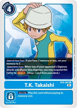 T.K. Takaishi (BT8-087) [New Awakening] - Deck Out Gaming