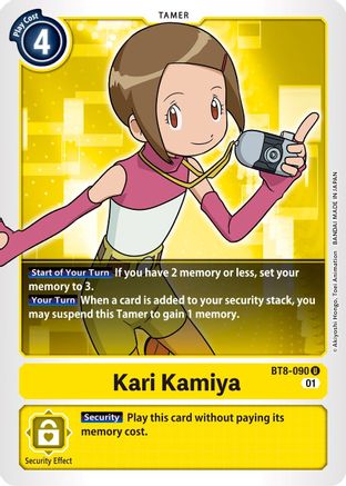 Kari Kamiya (BT8-090) [New Awakening] - Deck Out Gaming