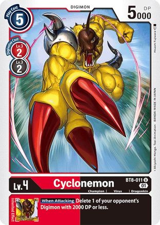 Cyclonemon (BT8-011) [New Awakening] - Deck Out Gaming