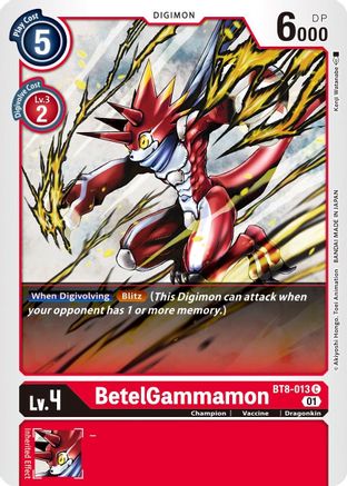 BetelGammamon (BT8-013) [New Awakening] - Deck Out Gaming