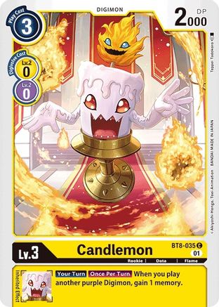 Candlemon (BT8-035) [New Awakening] - Deck Out Gaming