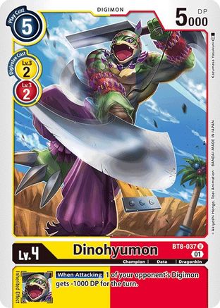 Dinohyumon (BT8-037) [New Awakening] - Deck Out Gaming