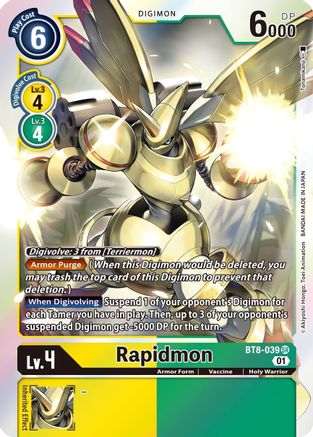 Rapidmon (BT8-039) [New Awakening] Foil - Deck Out Gaming