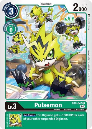 Pulsemon (BT8-047) [New Awakening] - Deck Out Gaming