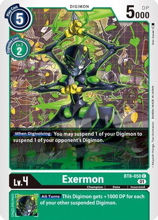 Exermon (BT8-050) [New Awakening] - Deck Out Gaming