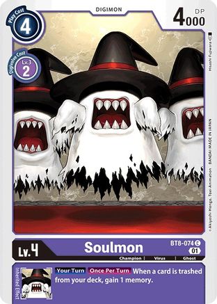 Soulmon (BT8-074) [New Awakening] - Deck Out Gaming