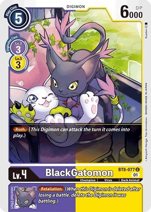 BlackGatomon (BT8-077) [New Awakening] - Deck Out Gaming