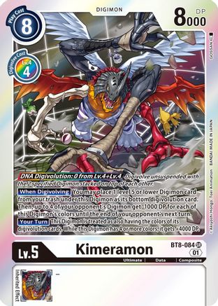 Kimeramon (BT8-084) [New Awakening] Foil - Deck Out Gaming