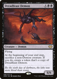 Dreadfeast Demon (108) [Innistrad: Crimson Vow] - Deck Out Gaming