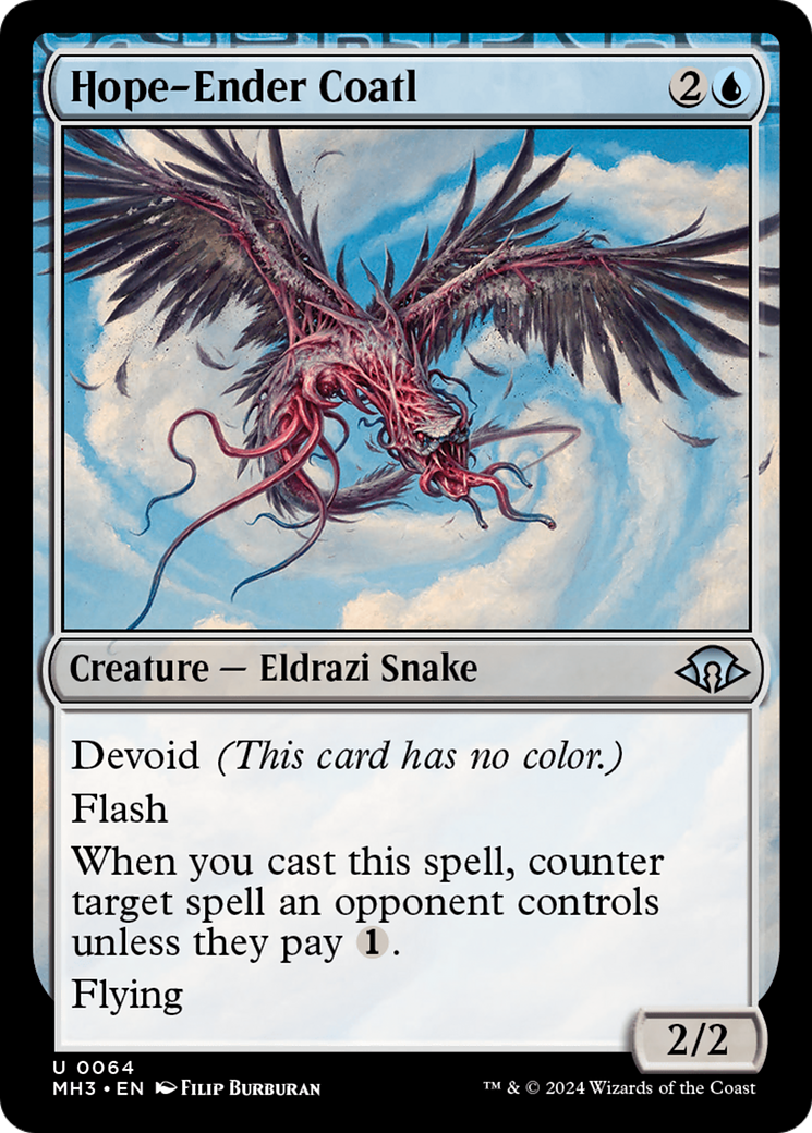 Hope-Ender Coatl (64) [Modern Horizons 3] - Deck Out Gaming