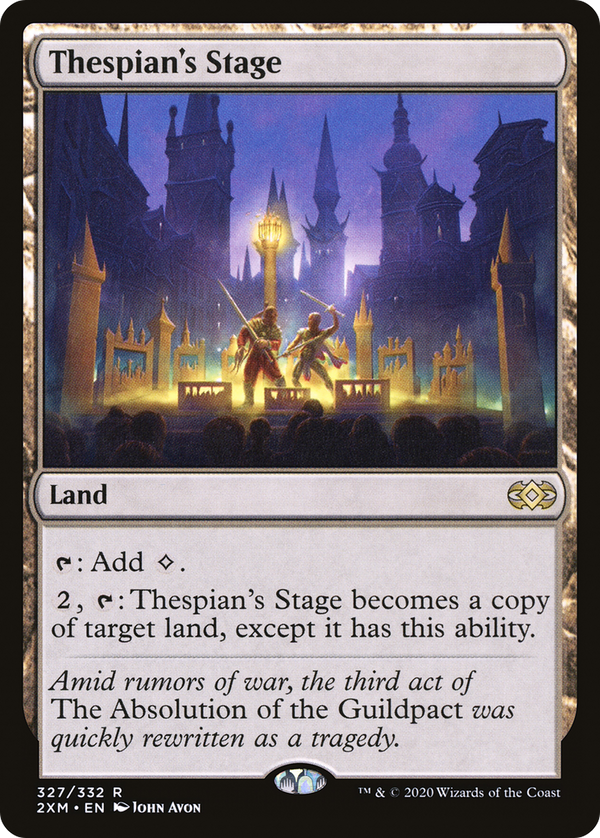 Thespian's Stage (327) [Double Masters] - Deck Out Gaming
