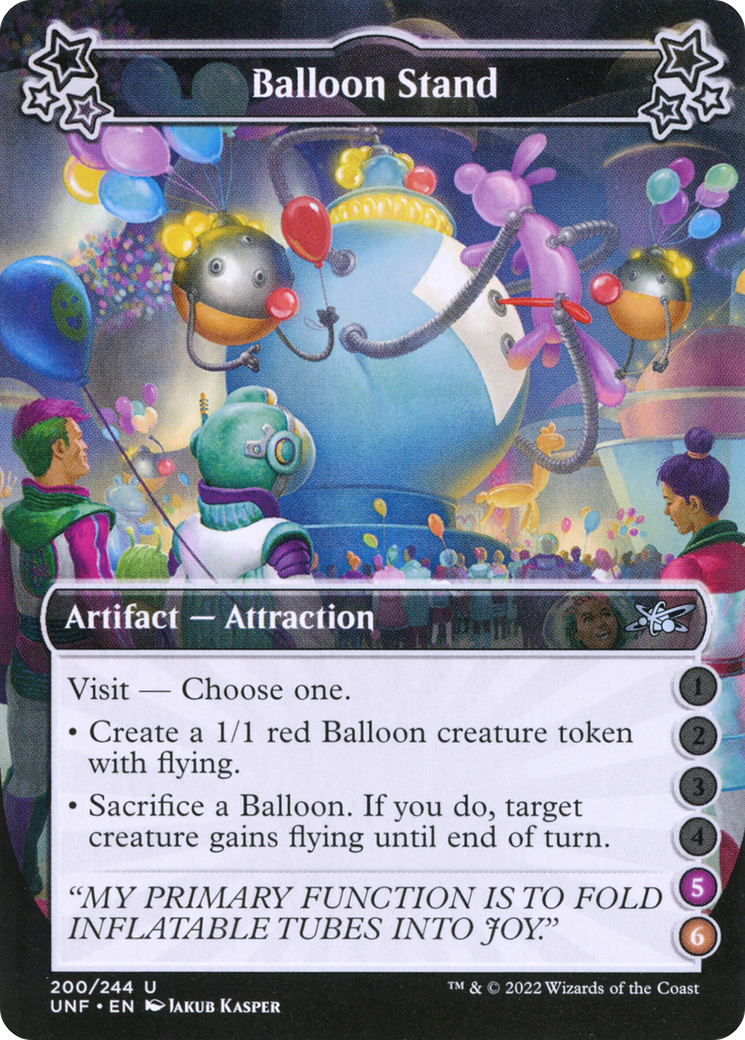 Balloon Stand (5-6) (200) [Unfinity] - Deck Out Gaming