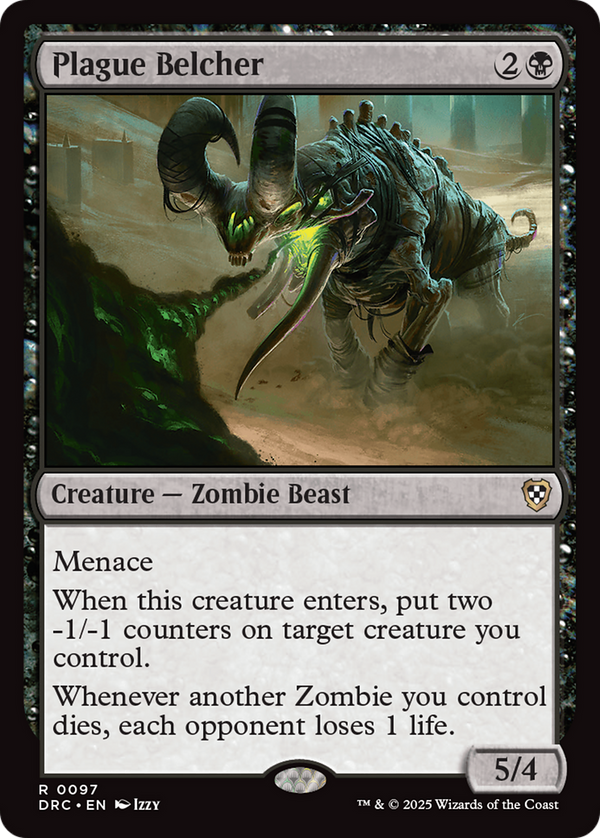Plague Belcher (97) [Commander: Aetherdrift] - Deck Out Gaming