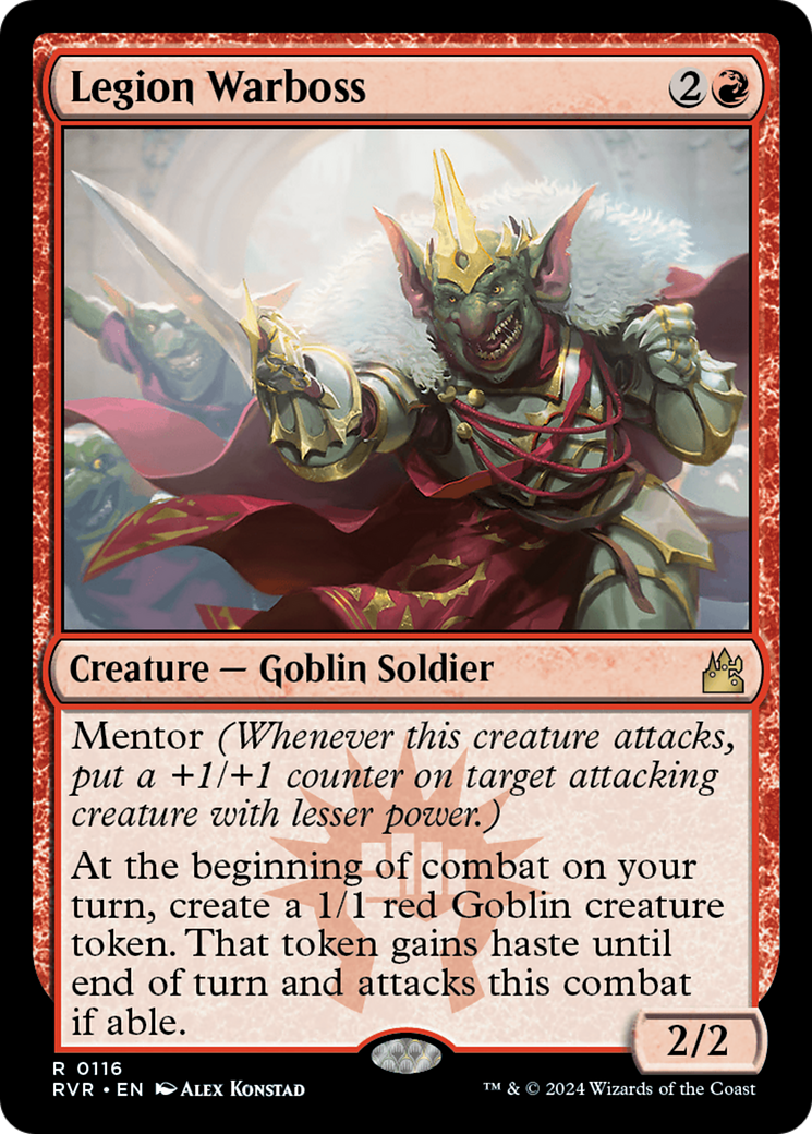 Legion Warboss (116) [Ravnica Remastered] foil - Deck Out Gaming