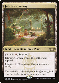 Jetmir's Garden (250) [Streets of New Capenna] foil - Deck Out Gaming