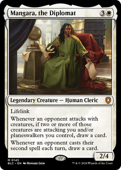 Mangara, the Diplomat (145) [Bloomburrow Commander] - Deck Out Gaming