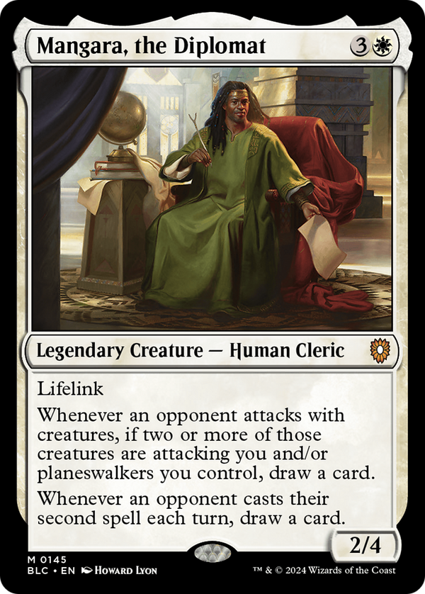 Mangara, the Diplomat (145) [Bloomburrow Commander] - Deck Out Gaming
