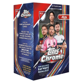 2026 Topps MLS Chrome Soccer Value Box