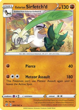 Galarian Sirfetch'd - 95/192 (95) [Deck Exclusives] - Deck Out Gaming