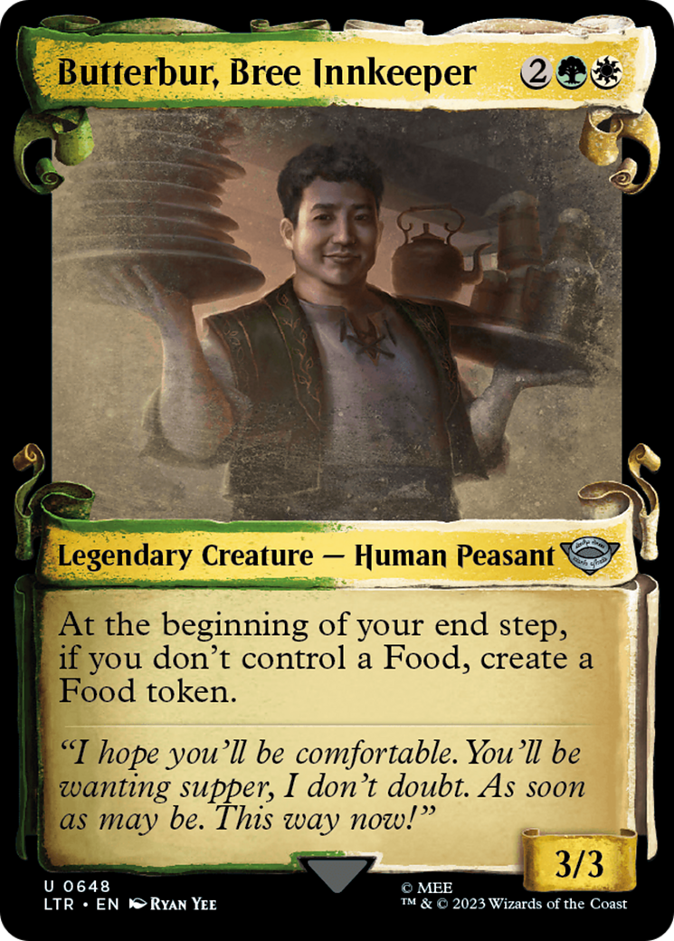 Butterbur, Bree Innkeeper (Showcase Scrolls) (648) [The Lord of the Rings: Tales of Middle-earth] - Deck Out Gaming