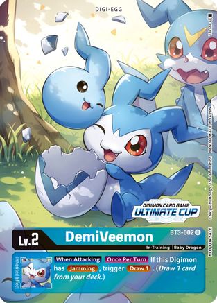 DemiVeemon - BT3-002 (Ultimate Cup 2022) (BT3-002) [Release Special Booster] Foil - Deck Out Gaming