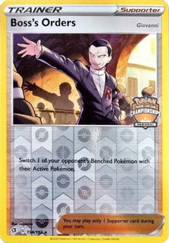 Boss's Orders - 154/192 (Regional Championships) (154) [League & Championship Cards] Reverse Holofoil - Deck Out Gaming