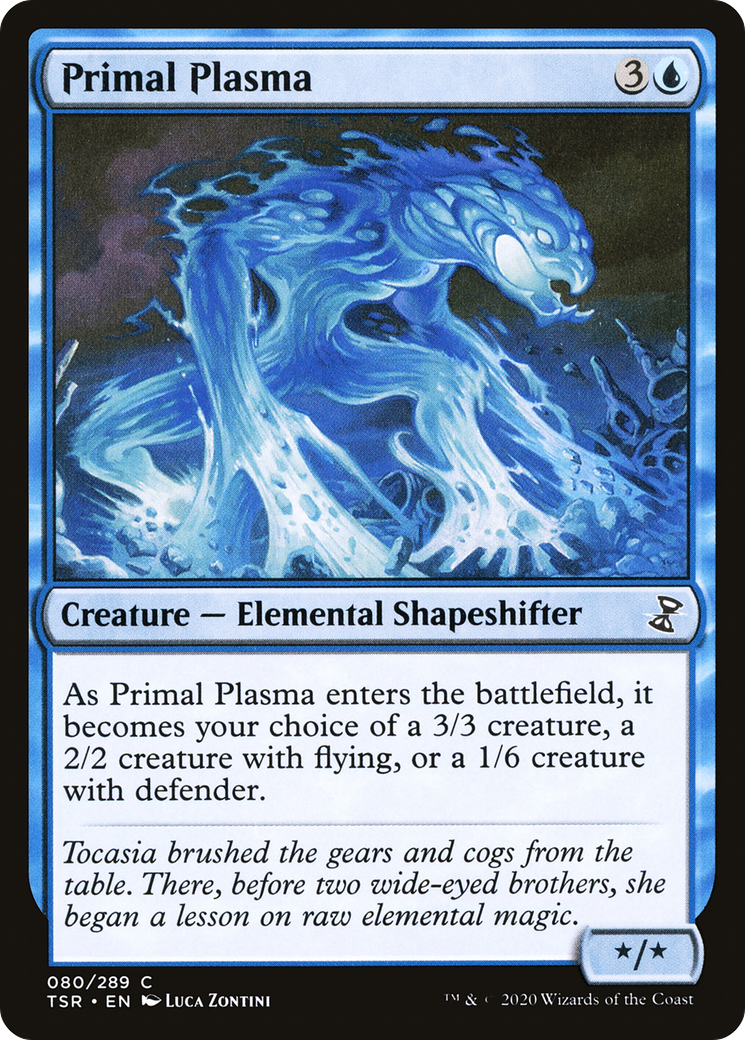 Primal Plasma (80) [Time Spiral Remastered] foil-1