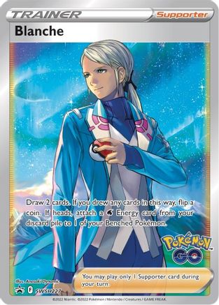 Blanche - SWSH227 (SWSH227) [SWSH: Sword & Shield Promo Cards] Holofoil - Deck Out Gaming