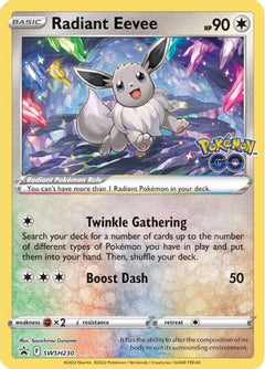 Radiant Eevee - SWSH230 (SWSH230) [SWSH: Sword & Shield Promo Cards] Holofoil - Deck Out Gaming