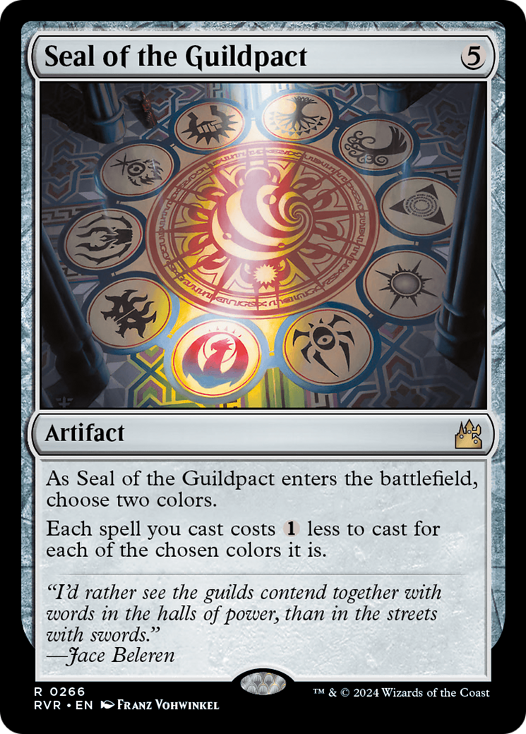 Seal of the Guildpact (266) [Ravnica Remastered] foil - Deck Out Gaming