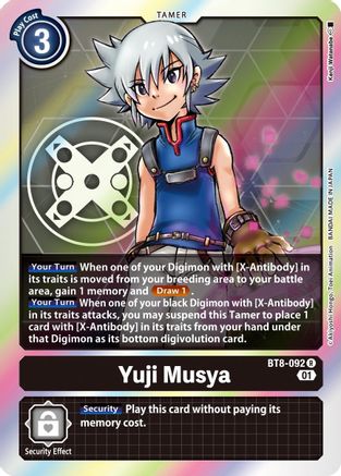 Yuji Musya (BT8-092) [New Awakening] Foil - Deck Out Gaming