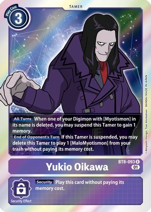 Yukio Oikawa (BT8-093) [New Awakening] Foil - Deck Out Gaming