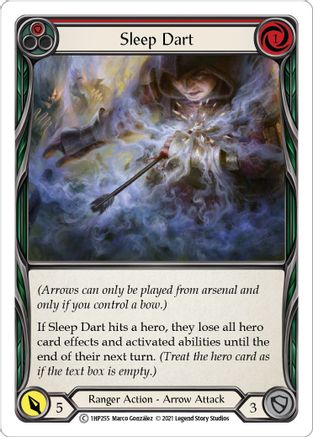 Sleep Dart (Red) (1HP255) [History Pack Vol.1] - Deck Out Gaming