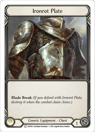 Ironrot Plate (1HP343) [History Pack Vol.1] - Deck Out Gaming