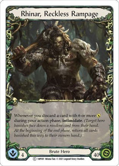 Rhinar, Reckless Rampage (1HP001) [History Pack Vol.1] - Deck Out Gaming