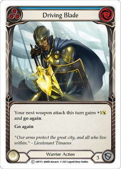 Driving Blade (Blue) (1HP173) [History Pack Vol.1] - Deck Out Gaming
