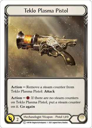 Teklo Plasma Pistol (1HP184) [History Pack Vol.1] - Deck Out Gaming