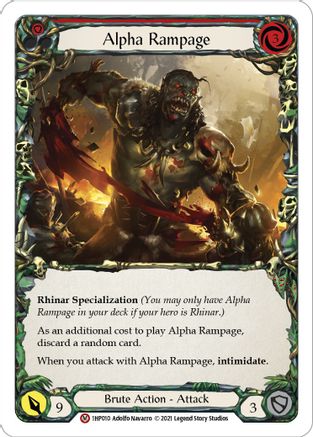 Alpha Rampage (1HP010) [History Pack Vol.1] - Deck Out Gaming