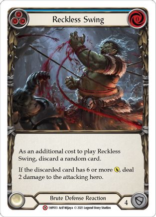 Reckless Swing (1HP013) [History Pack Vol.1] - Deck Out Gaming